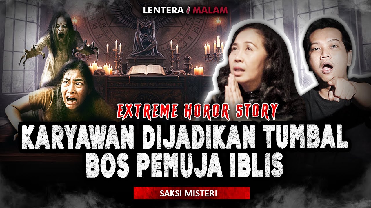 NGERI BANGET!! WANITA INI JADI KORBAN PERCOBAAN TUMBAL SEKTE IBLIS BOSNYA SENDIRI