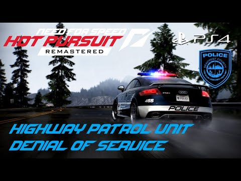 Need For Speed Hot Pursuit PS4 Highway Patrol Unit I Denial Of Service Cop
