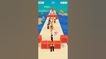 #Shorts ANDROID,iOS Games Gameplay All Levels DANCING RACE New Game Mobile Level NMKLG