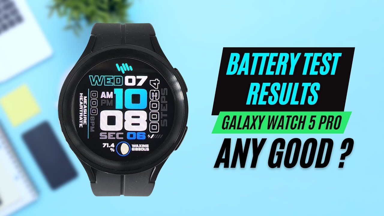 Samsung Galaxy Watch 5 Pro Battery life Real Life Test Results! ANY
