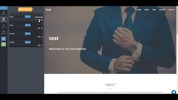 SITE123 - How to define advanced page settings