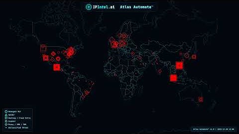 Global Cyber Threat Activity - 24h Timelapse (Dec 20)