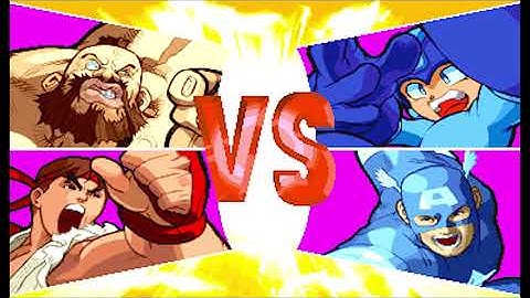 Marvel vs Capcom 1 ( Arcade ) - Zangief / Ryu Playthrough ( June 28, 2018 )