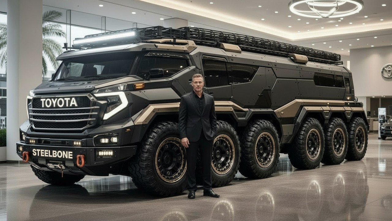 Toyota 12x12 STEELBONE 2026 | Heavy-Duty Armored  World’s Most Extreme