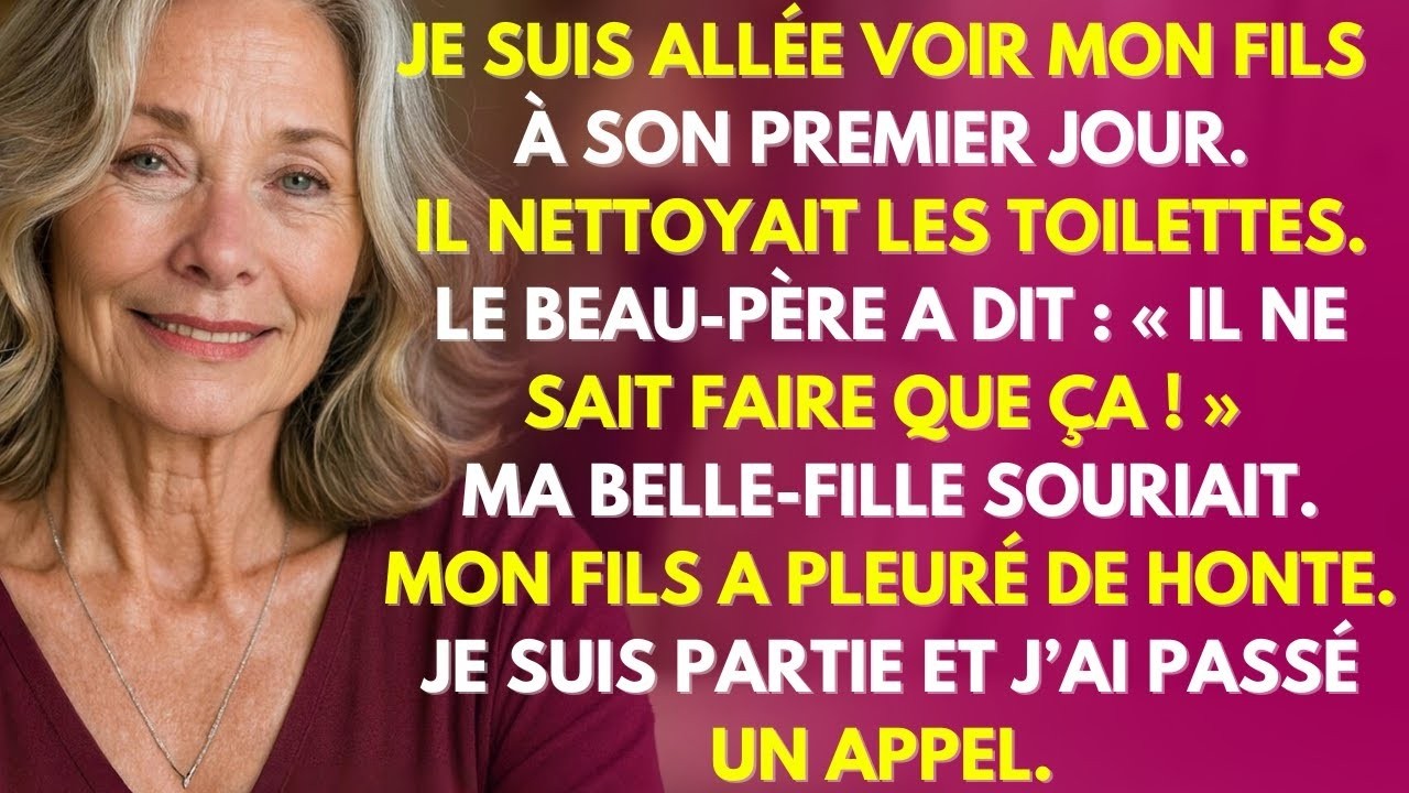 « J’ai surpris mon fils nettoyant des toilettes ; le beau-père s’est moqué. Alors j’ai appelé. »