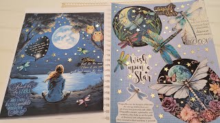 #artisanjournalprompt2024 (Week 22 Moon and Stars ) Hosted by @lifewithpatti9531 @donnadesigns