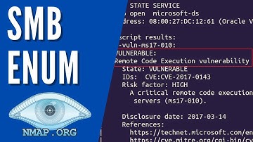 Nmap - SMB Enumeration