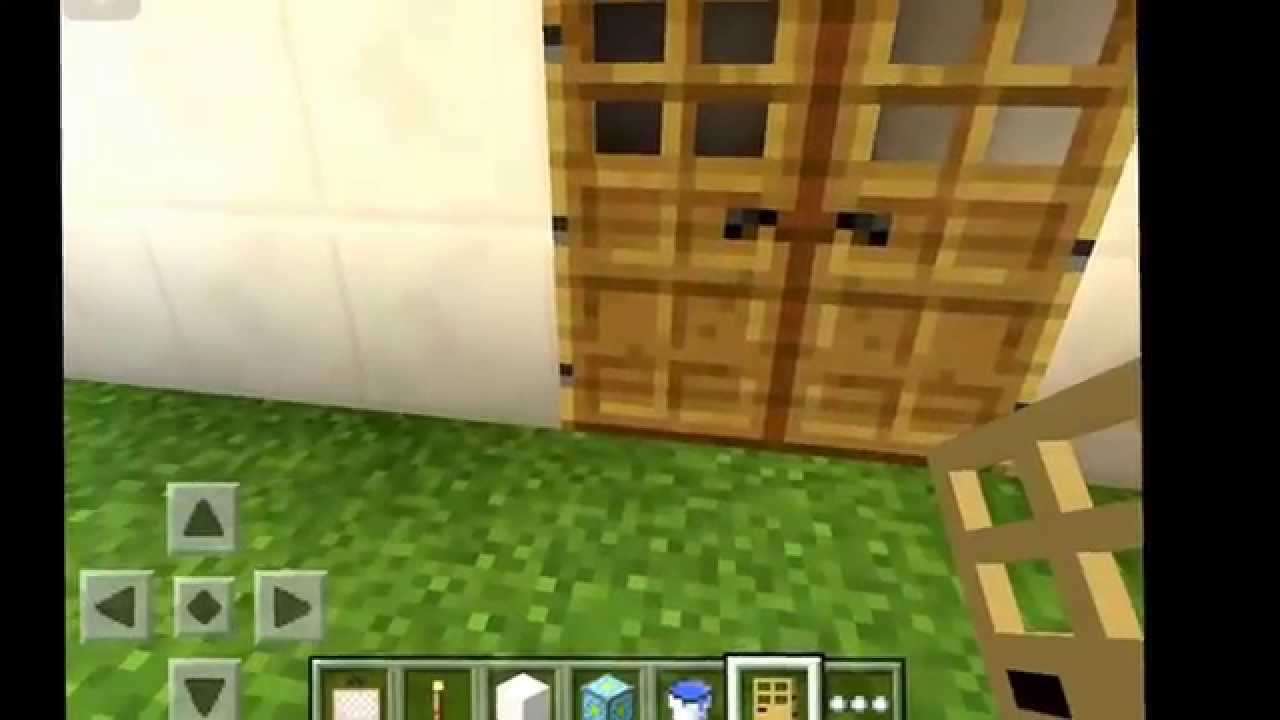 Cachette secrète sur minecraft Pe ( ipad ) - YouTube
