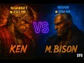 🔥 SF6【スト6】Legend Showdown! KEN (2322 MR) vs M. BISON (2261 MR)  High-Level Street Fighter 6 Replay 💥