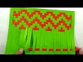 Beginner Paper Weaving Lesson | Calm Step-by-Step Guide