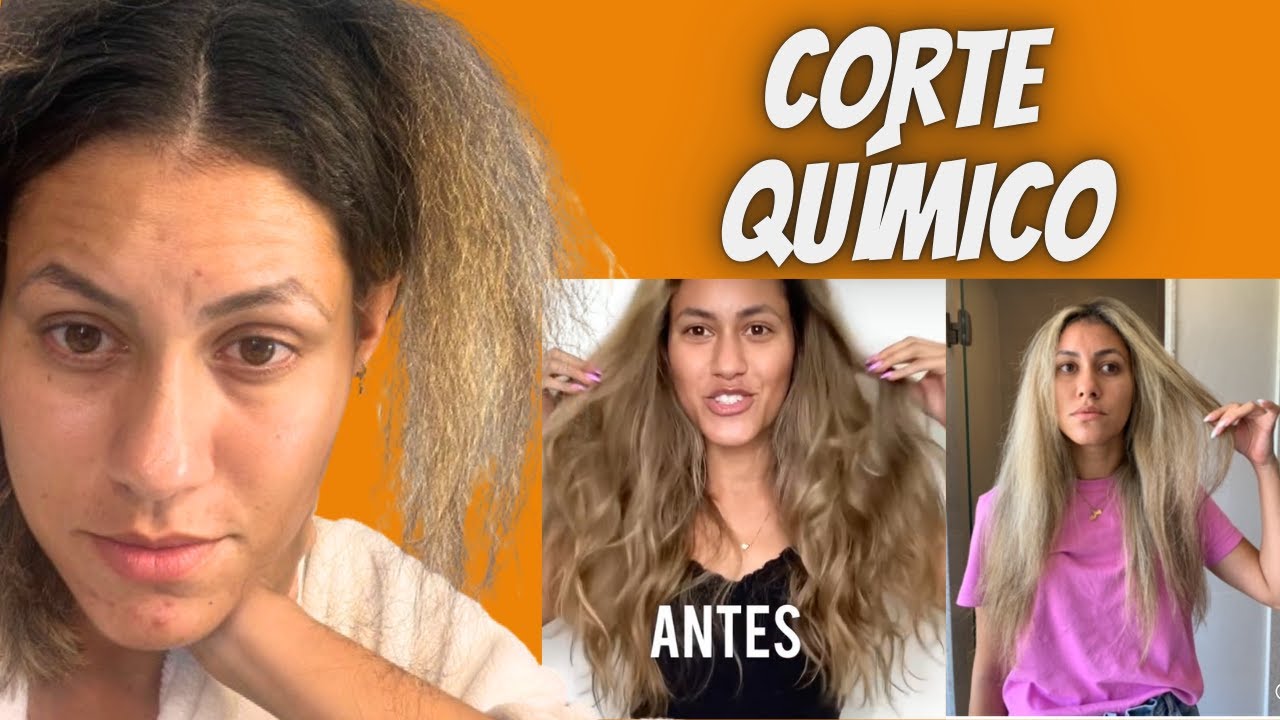 COMO RECUPEREI MEU CABELO DE UM CORTE QUÍMICO