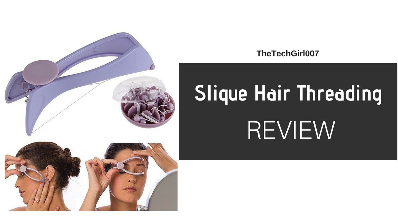 Superb slique hair threading For Hair Styling 