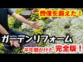 半年間がかりの『ガーデンリフォーム』完全版🌱