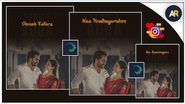 Trending Lyrics Editing in Alight Motion full tutorial in Telugu 2021 🔥⚡|| Anreddy Ritvik Reddy