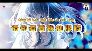 Qing Ni Kan Zhe Wo De Yan Jing ( 请你看着我的眼睛 ) - Karaoke