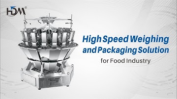 16 Head Memory Hopper Multihead Weigher Packing Machine for Snack