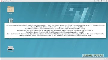 How to install .Net Core 2.1 on Red Hat Enterprise Linux 7 - Dotnet Core 2.1 installation on RHEL 7