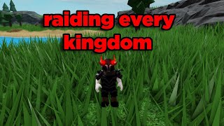 Raiding every KINGDOM With DARK STEEL.. (The survival game) screenshot 3