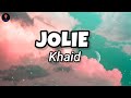 Khaid JOLIE Lyrics Khaid JOLIE Lyrics