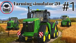 Farming simulator Harvesting Free Cotton From 2 Fields | John Deere Farm FS20 S2 Episode #1k