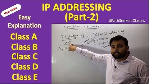 IP Addressing  Part-2 Scientist B | UGC NET | Gate | NIC | NIELIT