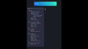 search bar animation html css || code || #html #viral #css #shorts #short