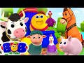 Old macdonald had a farm  nursery rhymes  kids songs  farm animals  bob the train  kids tv