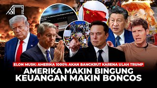 Trump Meminta Bantuan Negaranya Mau Bubar Utang 38 Triliun Dolar Elon Musk Prediksi As Bangkrut