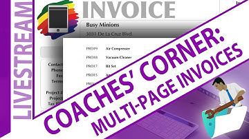 Coaches’ Corner: Multi-Page Invoices and Multi-Page Printing in Claris FileMaker for Beginners
