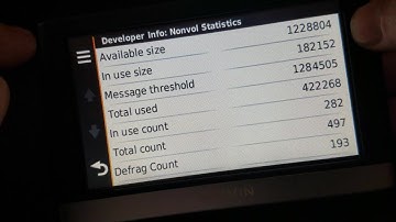 How to clear memory on Garmin nuvi GPS