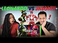 Death Battle! "Leonardo VS Red Ranger Jason (Ninja Turtles VS Power Rangers)" REACTION!!!