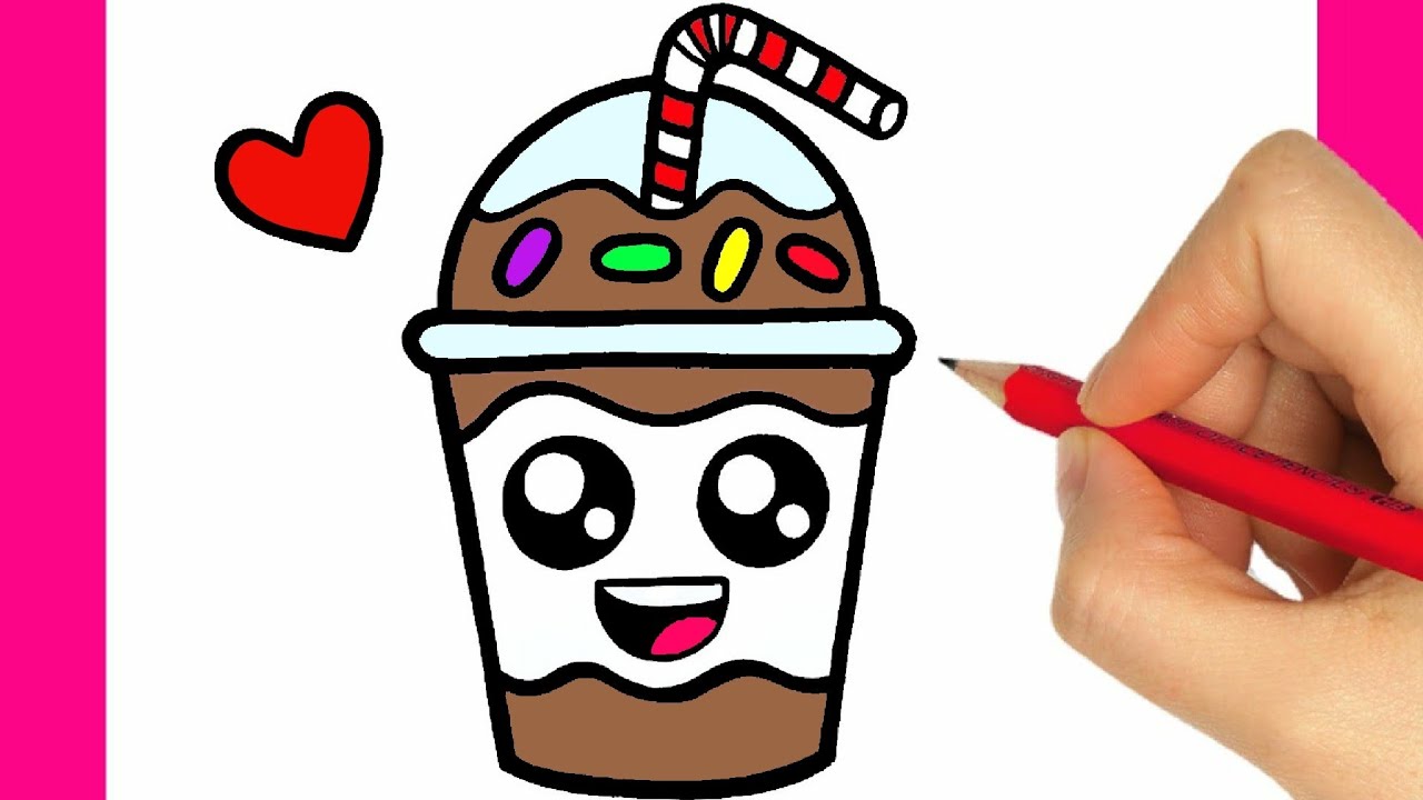 Desenhos kawaii  Chocolate drawing, Cute drawings, Kawaii drawings