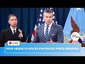 Live: Hegseth Pentagon press conference on Iran war news amid Hormuz blockade, Navy secretary fired