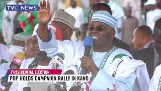 PDP, Atiku Holds Campaign Rally in Kano State