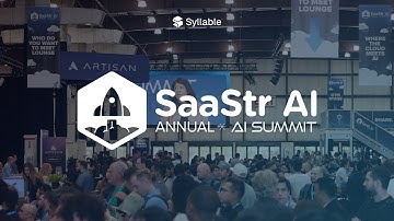 This is the Largest SaaS + AI Conference in the World (@Saastr )