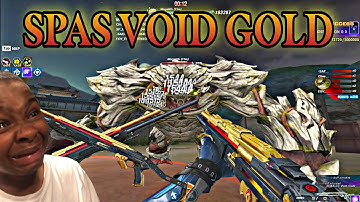 SPAS-12-Gold Void/ Red Zone/ Onslaught Fortress |CrossFire Philippines| MonarchZombieV4 #shorts