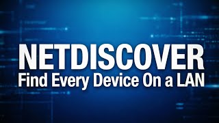 Netdiscover. Khali Linux tools tutorial. Network Discovery 101: Find Every Device On Your LAN