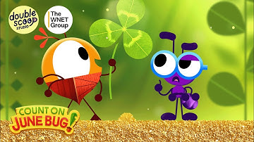 Counting Clovers ☘️ | Count on June Bug! | New Kids Math Series!