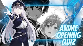 ANIME OPENING QUIZ - SKIPPING SONG EDITION - 40 OPENINGS