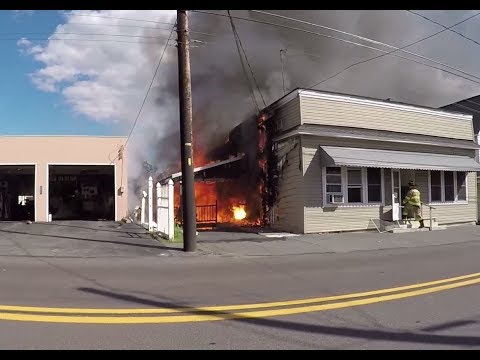 2nd Alarm Early Arrival - Structure Fire - Peckville, PA