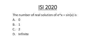 ISI 2020 Calculas Problem Solutions | ISI | CMI | (Question 3) | Limit of a sum | Functions |