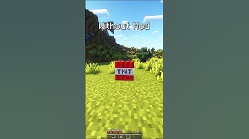 Minecraft: No Mods vs BEST MODS #shorts