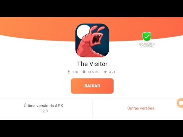 The visitor o jogo da minhoca olha onde ela entrou (android gameplay) 