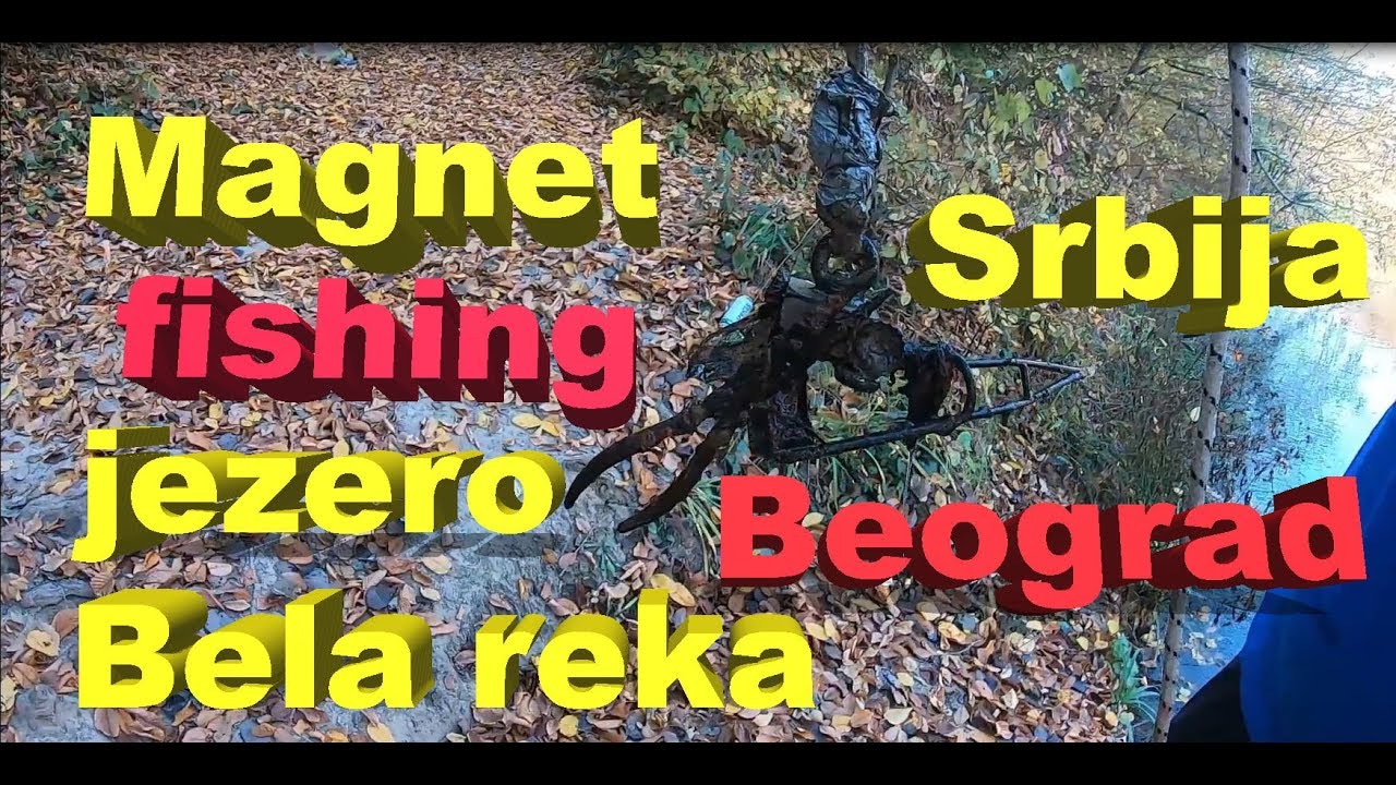 Magnet fishing Srbija-Beograd -jezero Bela reka