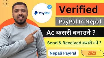 How to Create Verified PayPal Account In Nepal 2025