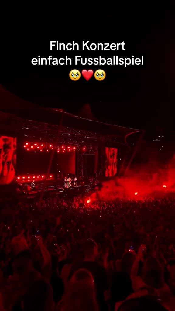 Es war einfach alles Rot