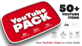 YouTube Creator Starter Kit - After Effects Template