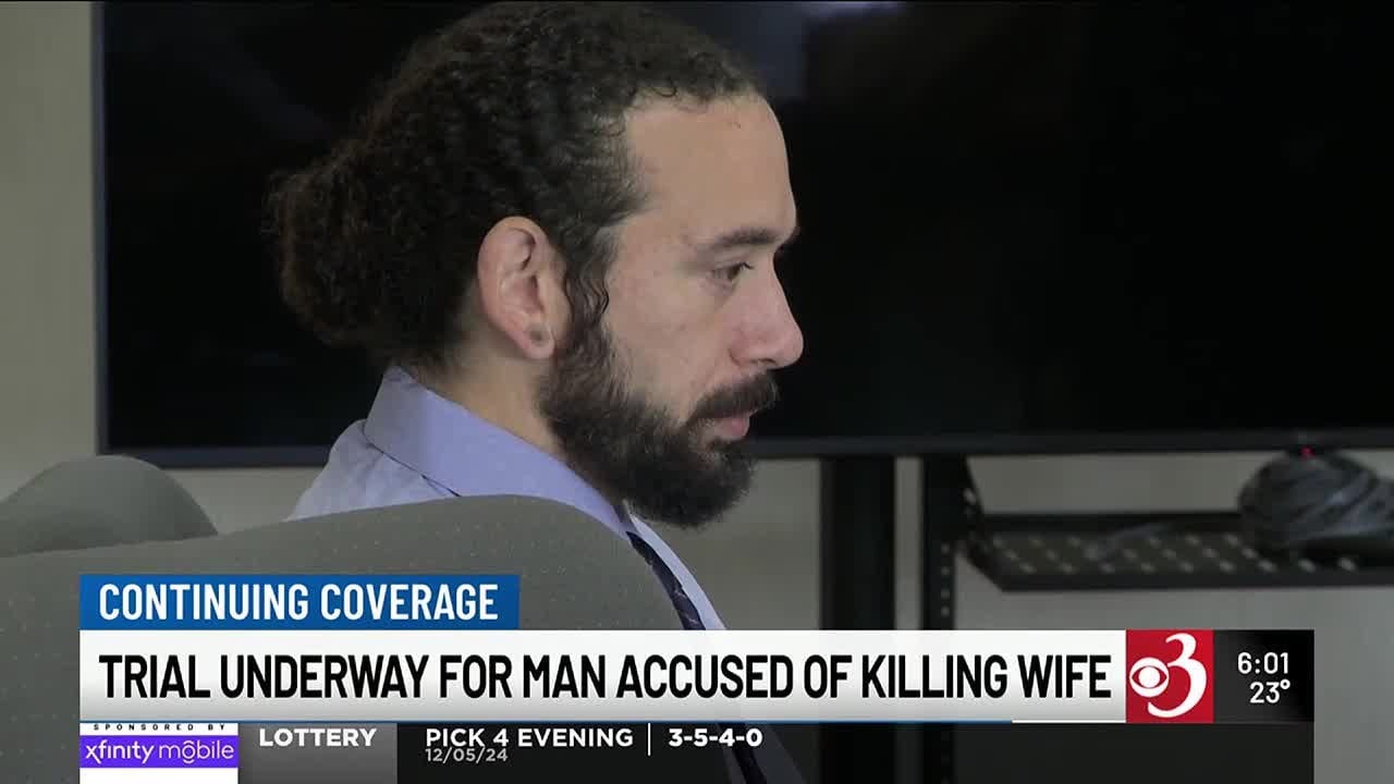 Vt. man on trial for 2021 murder of wife to argue self-defense - YouTube