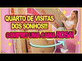 COMPREI A MINHA CAMA DOS SONHOS 😱 QUARTO DE VISITAS PINTEREST!!