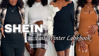 SHEIN FALL/WINTER LOOKBOOK | Try On Haul | Affordable + Trendy Outfits 2022 🔥